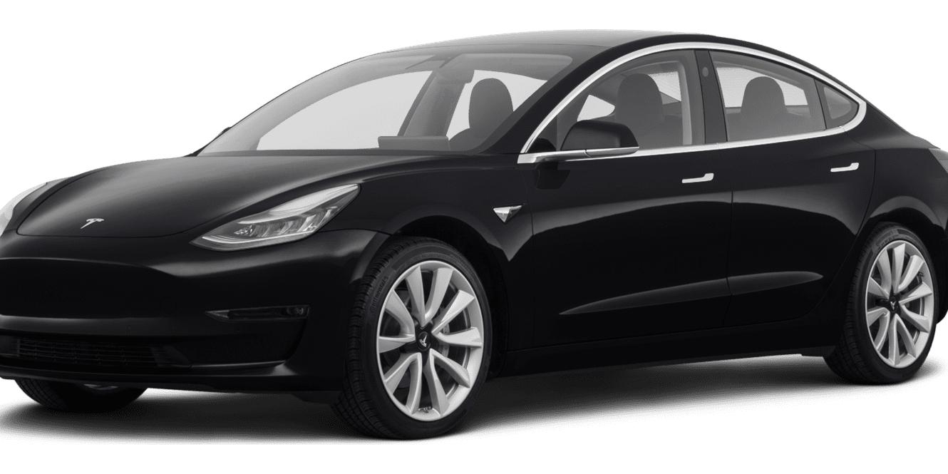 TESLA MODEL 3 2019 5YJ3E1EB9KF451687 image